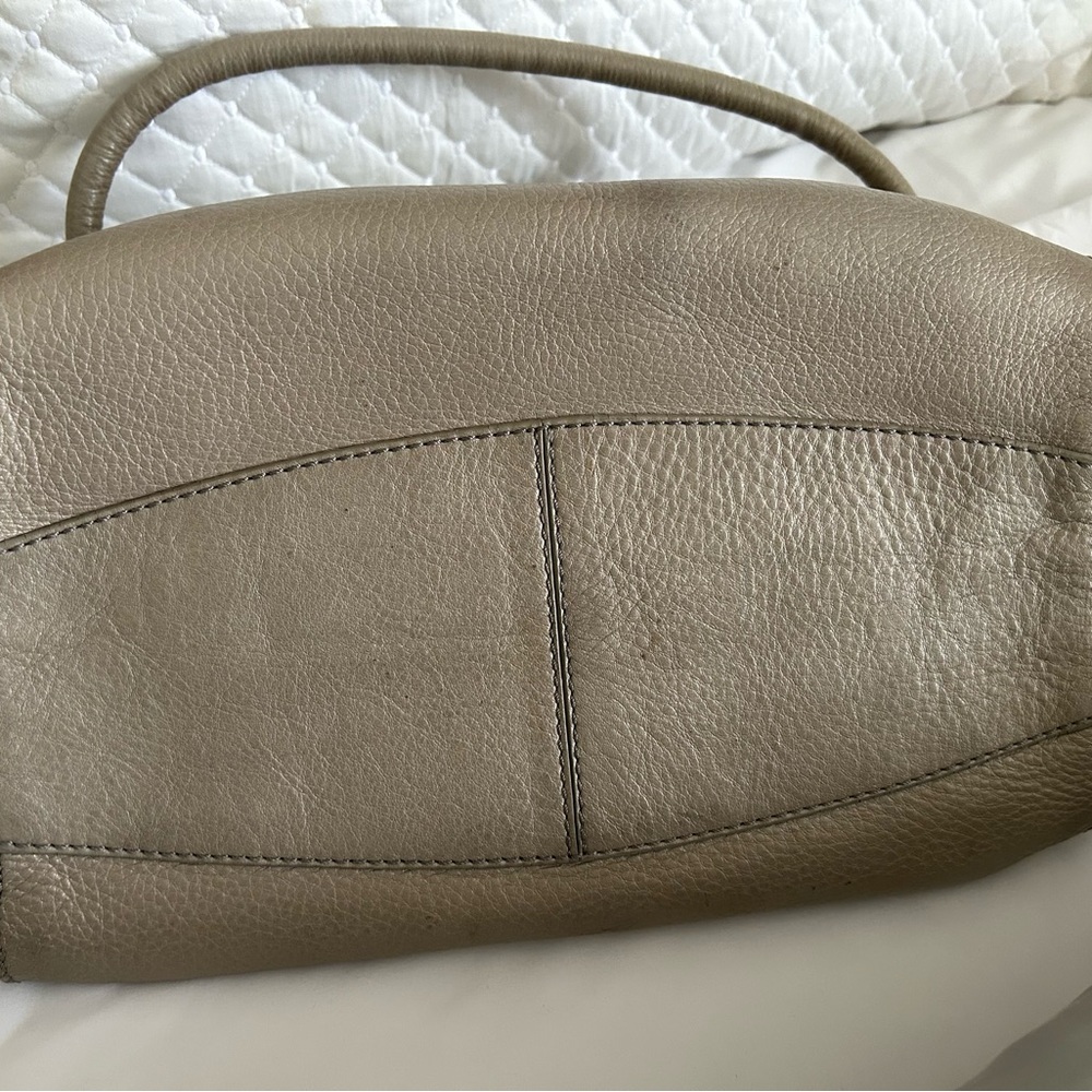 Taupe Cole Haan Shoulder Hobo Bag - Picture 4 of 6
